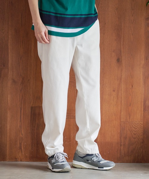 Arnold Palmer(アーノルドパーマー)の「コットンリネン イージーパンツ(その他パンツ・メンズ・アイボリー/ネイビー・LL/L/M)」の14枚目の写真