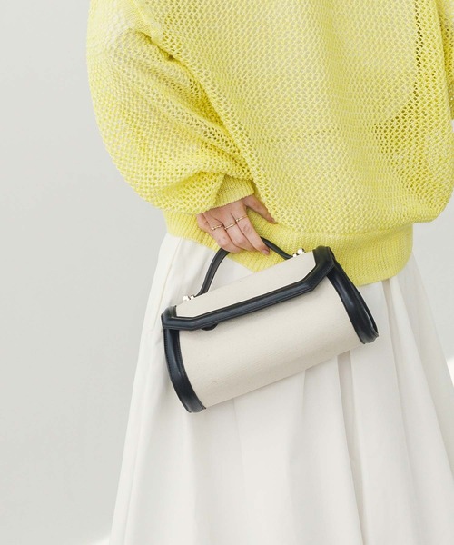 Gready Brilliant（グレディブリリアン）の「キャンバスロールバッグ（ハンドバッグ・レディース・ブラック/キャメル・FREE）」の15枚目の写真