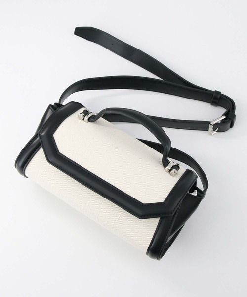 Gready Brilliant（グレディブリリアン）の「キャンバスロールバッグ（ハンドバッグ・レディース・ブラック/キャメル・FREE）」の16枚目の写真