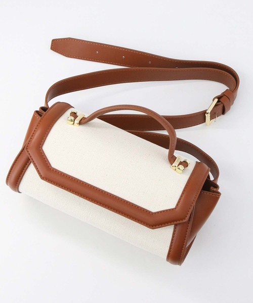 Gready Brilliant（グレディブリリアン）の「キャンバスロールバッグ（ハンドバッグ・レディース・ブラック/キャメル・FREE）」の17枚目の写真