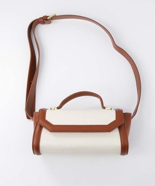 Gready Brilliant（グレディブリリアン）の「キャンバスロールバッグ（ハンドバッグ・レディース・ブラック/キャメル・FREE）」の18枚目の写真