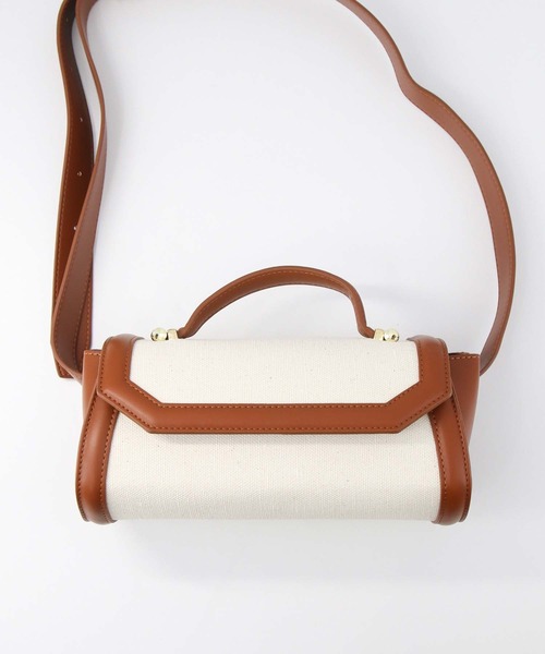 Gready Brilliant（グレディブリリアン）の「キャンバスロールバッグ（ハンドバッグ・レディース・ブラック/キャメル・FREE）」の19枚目の写真