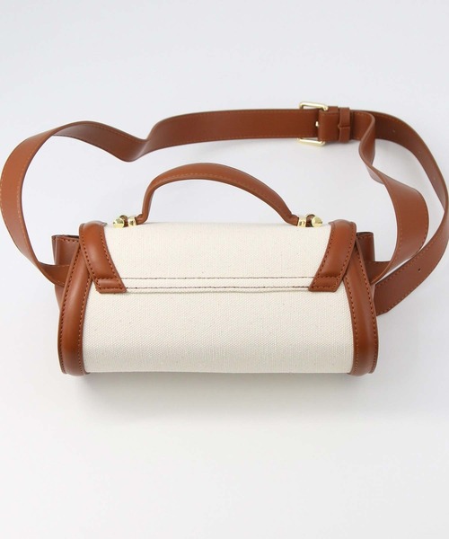 Gready Brilliant（グレディブリリアン）の「キャンバスロールバッグ（ハンドバッグ・レディース・ブラック/キャメル・FREE）」の21枚目の写真