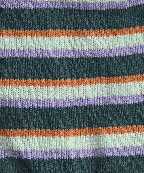 HOGAN RANCH WEAR（ホーガンランチウエア）の「パイルボーダーキャミトップス（kids/XS～L）（キャミソール・キッズ・ピンク/グリーン・XS/S/M/L）」の15枚目の写真