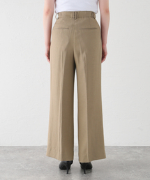 Plage washable linen混 ハイウエストパンツ セール】《追加》washable linen混 ハイウエストパンツ