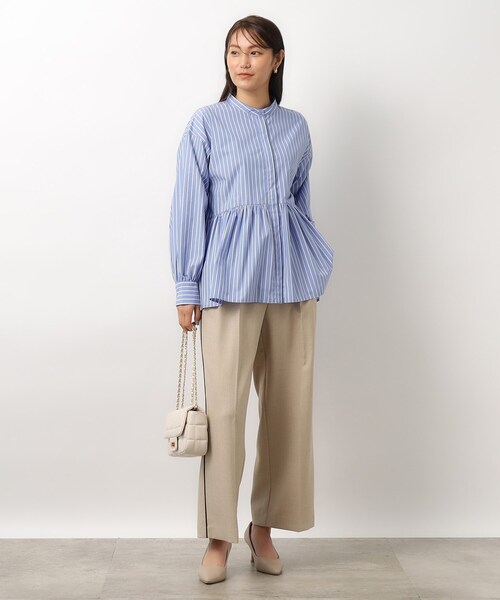 OPAQUE.CLIP（オペークドットクリップ）の「◆【2WAY】スクエアキルティングチェーンショルダーバッグ（ショルダーバッグ・レディース・ブラック系1/アイボリー/ブラック・00）」の15枚目の写真