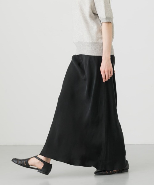 かぐれ（カグレ）の「『2サイズ展開』キュプラスカート
