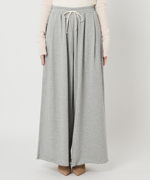 セール】SWEAT WIDE TUCK パンツ(スウェットパンツ)|Plage セール】SWEAT WIDE TUCK パンツ(スウェットパンツ)|Plage