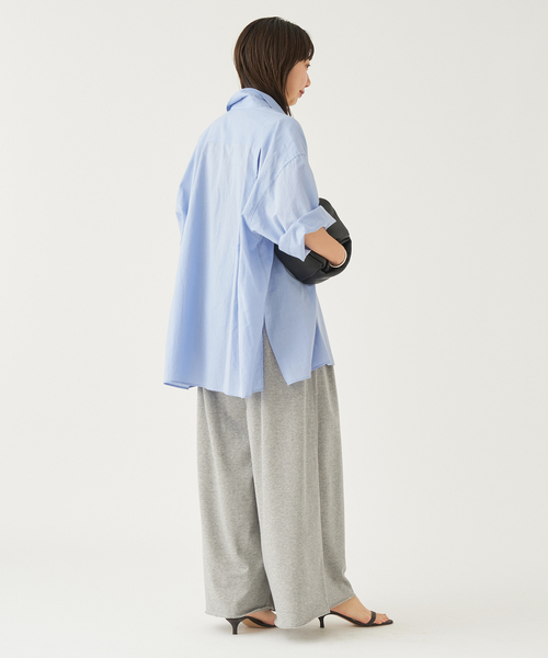 Plage プラージュ スウェットパンツ セール】《追加》スウェットワイドストレートパンツ（スウェット