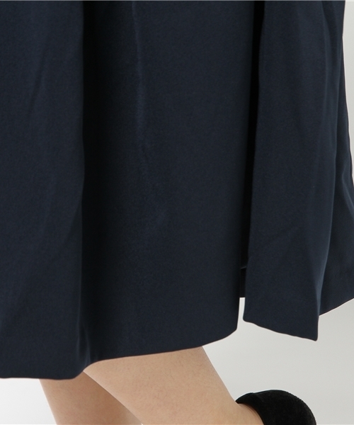 koe（コエ）の「ボリュームタックミモレ丈スカート（スカート・レディース・ブラック/ワインレッド/ライトブルー/ネイビー・SMALL/MEDIUM/LARGE）」の12枚目の写真