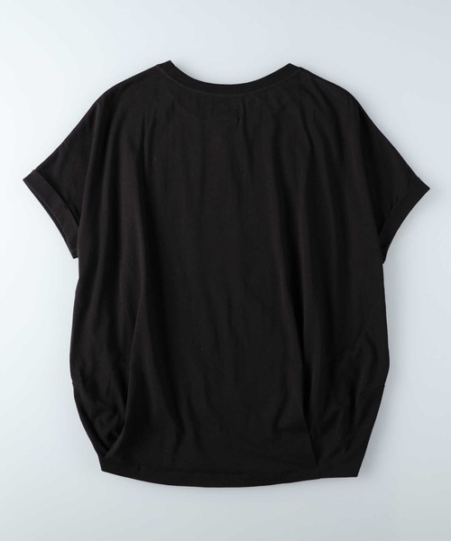 Lee(リー)の「【Lee】バルーンフィットT 半袖 Tシャツ(Tシャツ/カットソー・レディース・ブラック・M/L/S/XL)」の2枚目の写真