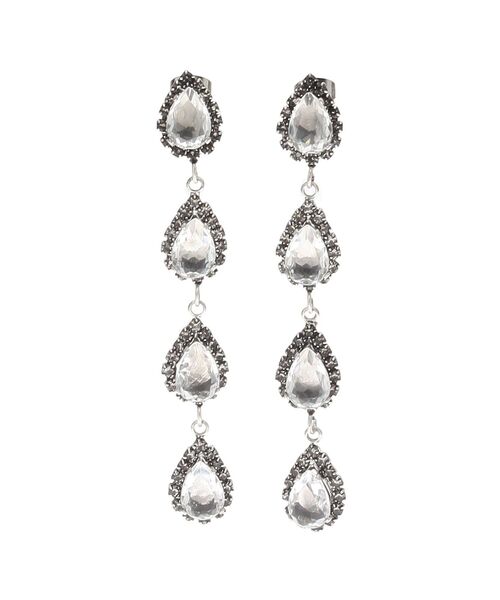 EATME（イートミー）の「ビジュードロップピアス（ピアス（両耳用）・レディース・シルバー・FREE）」の6枚目の写真