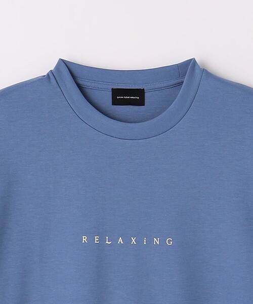 green label relaxing(グリーンレーベルリラクシング)の「RELAXiNG ポンチ クルーネック Tシャツ(Tシャツ/カットソー・メンズ・ブラック/ライトブルー/ライトグレー/ホワイト・XL/M/L/S)」の14枚目の写真
