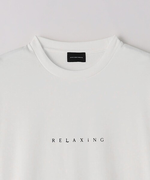 green label relaxing(グリーンレーベルリラクシング)の「RELAXiNG ポンチ クルーネック Tシャツ(Tシャツ/カットソー・メンズ・ブラック/ライトブルー/ライトグレー/ホワイト・XL/M/L/S)」の20枚目の写真