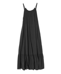 UN3D. | ダブルストラップギャザーキャミワンピース(ワンピース)