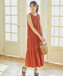 【WEB・一部店舗限定】ティアード ワンピース