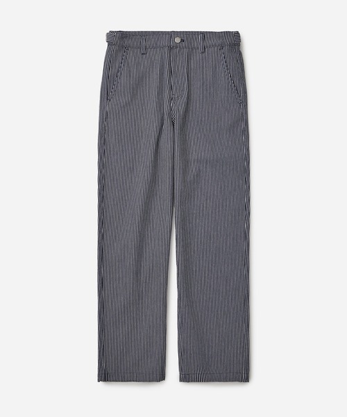 Saturdays NYC（サタデーズ ニューヨークシティ ）の「Mulberry Cotton Stripe Twill Pant（その他パンツ・レディース・ネイビー/ダークブラウン・S/M）」の2枚目の写真