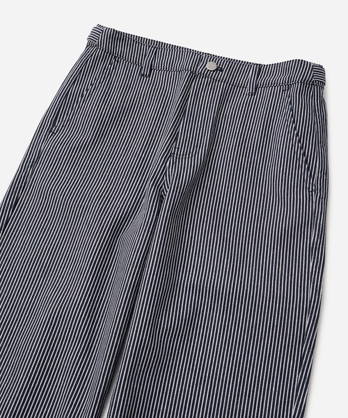 Saturdays NYC（サタデーズ ニューヨークシティ ）の「Mulberry Cotton Stripe Twill Pant（その他パンツ・レディース・ネイビー/ダークブラウン・S/M）」の4枚目の写真