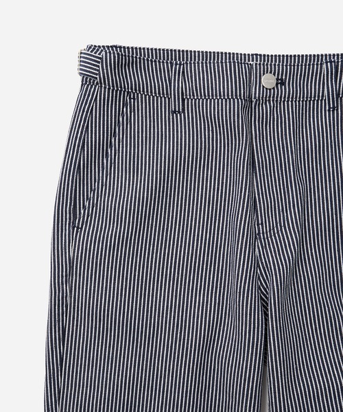 Saturdays NYC（サタデーズ ニューヨークシティ ）の「Mulberry Cotton Stripe Twill Pant（その他パンツ・レディース・ネイビー/ダークブラウン・S/M）」の6枚目の写真