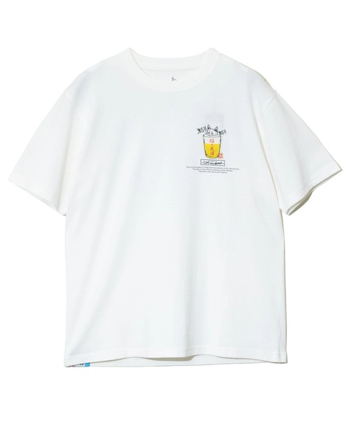 go slow caravan（ゴースローキャラバン）の「猫と麦酒TEE～無限麦酒～（Tシャツ/カットソー・メンズ・ブラック/ホワイト・X-LARGE/LARGE/MEDIUM/SMALL）」の14枚目の写真