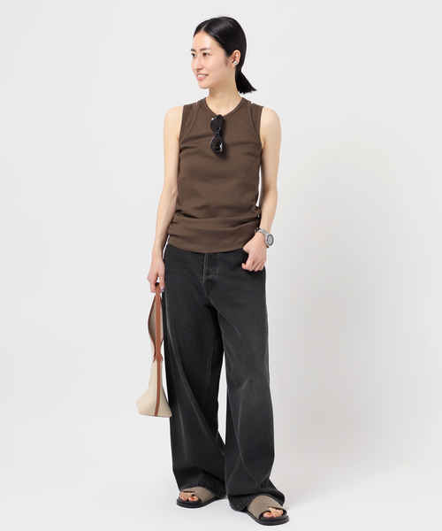 HAIKURE/ハイクル】BETHANY Black(wide leg)（デニムパンツ）｜AP