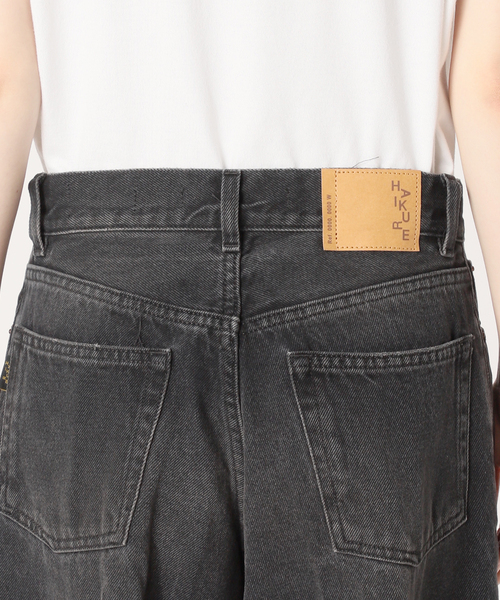 HAIKURE/ハイクル】BETHANY Black(wide leg)（デニムパンツ）｜AP