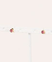 【OKUOKU　0909】シンプル ピアス 誕生石 両耳用 oku-pierce-679836607459-4【RBTS】