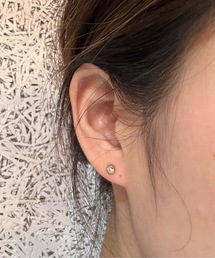【OKUOKU 0909】シンプル ピアス 誕生石 両耳用 oku-pierce-679836607459-4【RBTS】