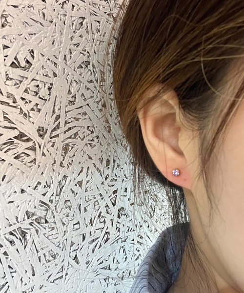 Burner（バーナー）の「【OKUOKU　0909】シンプル ピアス 誕生石 両耳用 oku-pierce-679836607459-4（ピアス（両耳用）・レディース・B/G/I/P/R/Y/その他4/その他7/その他9/K/L/M/N/その他6/A/J/O/Q/X/Z/その他8/その他10/C/D/E/F/S/V/W/その他1/その他2/その他3/その他5/H/T・FREE）」の16枚目の写真