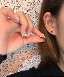 【OKUOKU 0909】シンプル ピアス 誕生石 両耳用 oku-pierce-679836607459-4【RBTS】