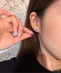 【OKUOKU　0909】シンプル ピアス 誕生石 両耳用 oku-pierce-679836607459-4【RBTS】