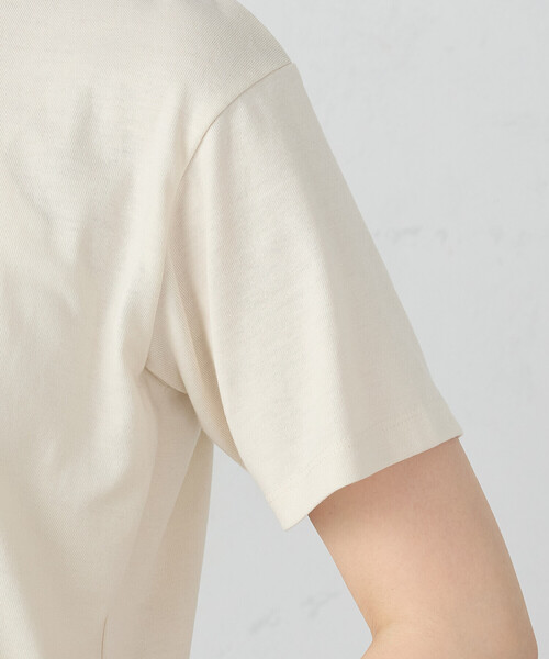 COMME CA ISM（コムサイズム）の「フォトプリント半袖Ｔシャツ（Tシャツ/カットソー・レディース・チャコール/ライトグレー/ピンク/アイボリー・SMALL/MEDIUM/LARGE）」の18枚目の写真