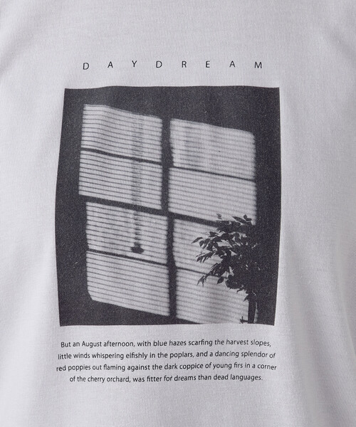 COMME CA ISM（コムサイズム）の「フォトプリント半袖Ｔシャツ（Tシャツ/カットソー・レディース・チャコール/ライトグレー/ピンク/アイボリー・SMALL/MEDIUM/LARGE）」の21枚目の写真