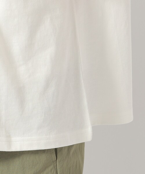 45R カディフリル フリル 切り替え Tシャツ 綿100% サイズ0 ホワイト 45R カディフリル フリル 切り替え Tシャツ 綿100% サイズ0