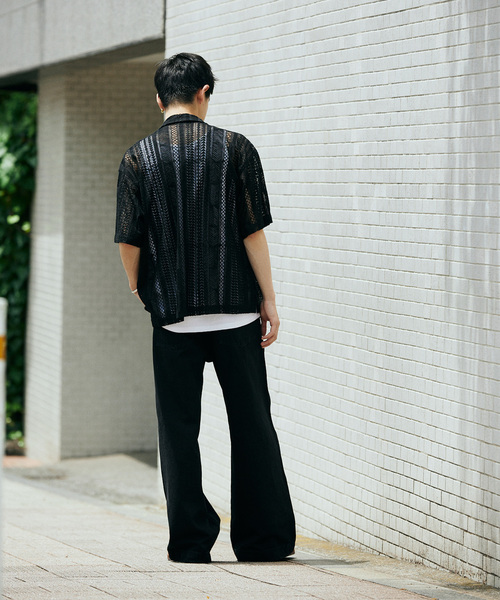 JOURNAL STANDARD（ジャーナルスタンダード）の「12OZ デニム キャノンペインターパンツ（デニムパンツ・メンズ・ネイビー/ブラック/コバルトブルー・MEDIUM/LARGE/SMALL）」の6枚目の写真