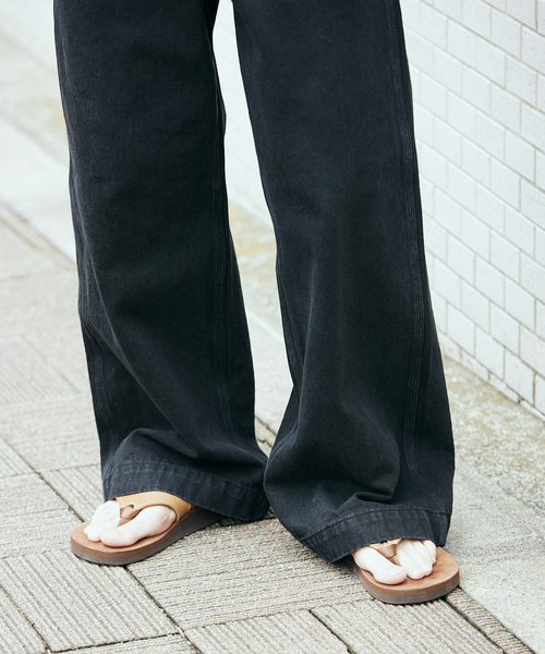 JOURNAL STANDARD（ジャーナルスタンダード）の「12OZ デニム キャノンペインターパンツ（デニムパンツ・メンズ・ネイビー/ブラック/コバルトブルー・MEDIUM/LARGE/SMALL）」の12枚目の写真