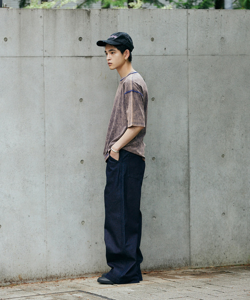 JOURNAL STANDARD（ジャーナルスタンダード）の「12OZ デニム キャノンペインターパンツ（デニムパンツ・メンズ・ネイビー/ブラック/コバルトブルー・MEDIUM/LARGE/SMALL）」の15枚目の写真