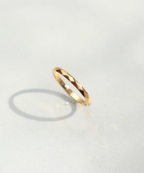 ieLS(イエルズ)の「金属アレルギー対応「ieLS」ステンレス カッティングリング(リング・レディース・シルバー/ゴールド/ピンクゴールド・9/14/12/11.5)」の7枚目の写真