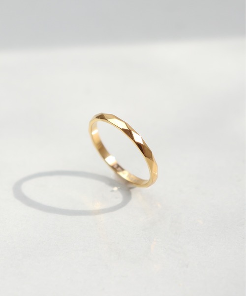 ieLS(イエルズ)の「金属アレルギー対応「ieLS」ステンレス カッティングリング(リング・レディース・シルバー/ゴールド/ピンクゴールド・9/14/12/11.5)」の6枚目の写真