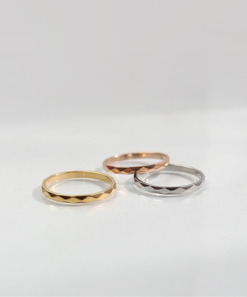 ieLS(イエルズ)の「金属アレルギー対応「ieLS」ステンレス カッティングリング(リング・レディース・シルバー/ゴールド/ピンクゴールド・9/14/12/11.5)」の18枚目の写真