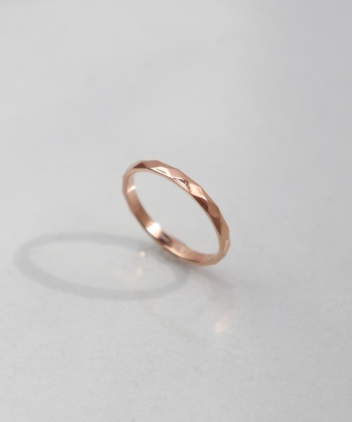 ieLS(イエルズ)の「金属アレルギー対応「ieLS」ステンレス カッティングリング(リング・レディース・シルバー/ゴールド/ピンクゴールド・9/14/12/11.5)」の8枚目の写真