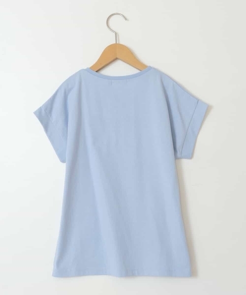 a.v.v（アーヴェヴェ）の「[100-130]フロントレースUPTシャツ（Tシャツ/カットソー・キッズ・ブラック/ダークインディゴブルー/アイボリー・130/110/120/100）」の22枚目の写真