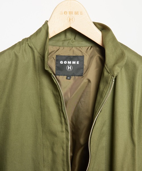 GOMME HOMME(ゴムオム)の「アーミークロス バルーンアームジャケット(ミリタリージャケット・レディース・ブラック/カーキ・MEDIUM)」の16枚目の写真