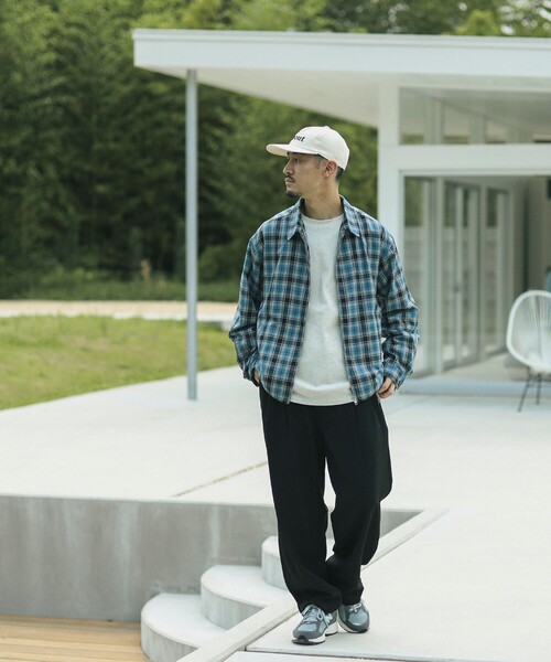 B:MING by BEAMS(ビーミングバイビームス)の「チェック ジップアップ ブルゾン(ブルゾン・メンズ・ブルー/ブラウン・SMALL/MEDIUM/LARGE/X-LARGE)」の8枚目の写真