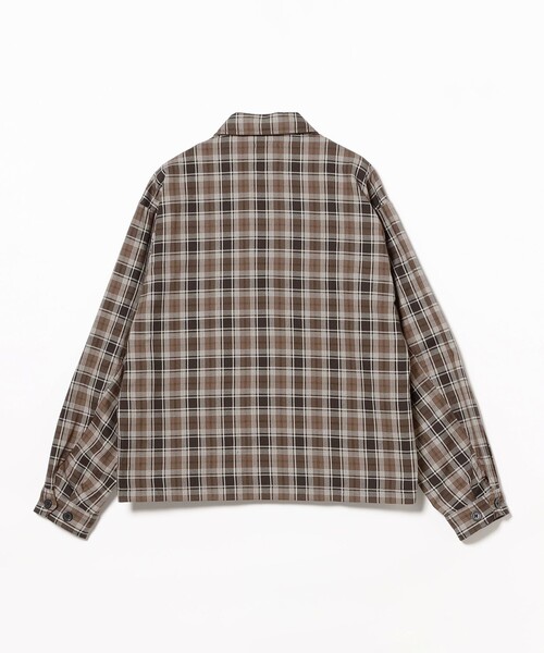 B:MING by BEAMS(ビーミングバイビームス)の「チェック ジップアップ ブルゾン(ブルゾン・メンズ・ブルー/ブラウン・SMALL/MEDIUM/LARGE/X-LARGE)」の15枚目の写真