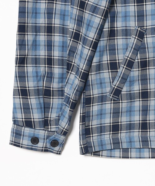 B:MING by BEAMS(ビーミングバイビームス)の「チェック ジップアップ ブルゾン(ブルゾン・メンズ・ブルー/ブラウン・SMALL/MEDIUM/LARGE/X-LARGE)」の19枚目の写真