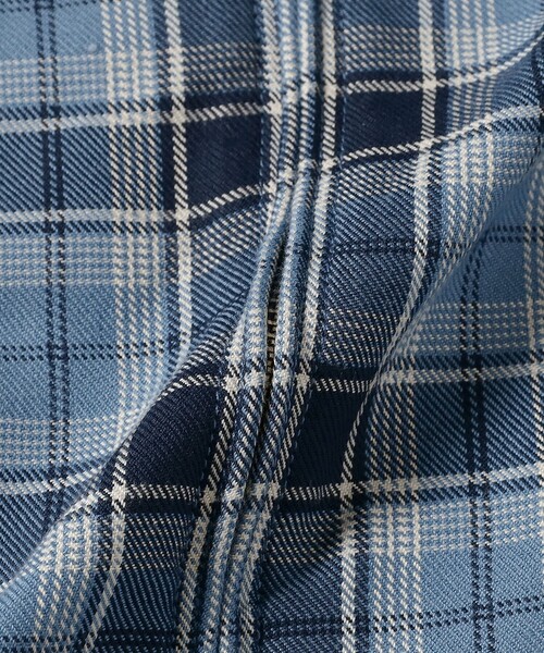 B:MING by BEAMS(ビーミングバイビームス)の「チェック ジップアップ ブルゾン(ブルゾン・メンズ・ブルー/ブラウン・SMALL/MEDIUM/LARGE/X-LARGE)」の21枚目の写真