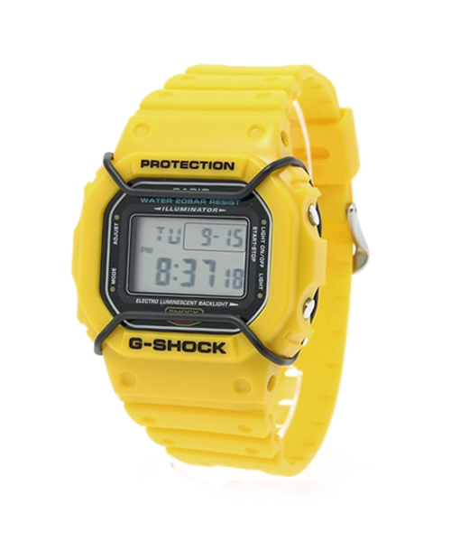 G-SHOCK(ジーショック)の「G-SHOCK / DW-5600P(アナログ腕時計・メンズ・ブラック/レッド/イエロー・ONE SIZE)」の3枚目の写真