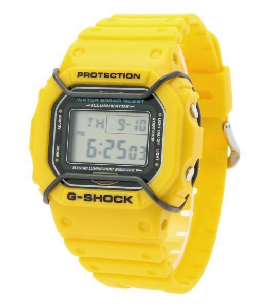 G-SHOCK(ジーショック)の「G-SHOCK / DW-5600P(アナログ腕時計・メンズ・ブラック/レッド/イエロー・ONE SIZE)」の5枚目の写真