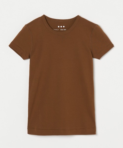 【セール】オーガニックコットン アレックス（Tシャツ/カットソー）｜three dots（スリードッツ）